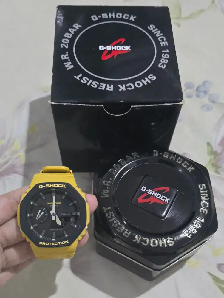 Gshock GA 2110 SU Yellow