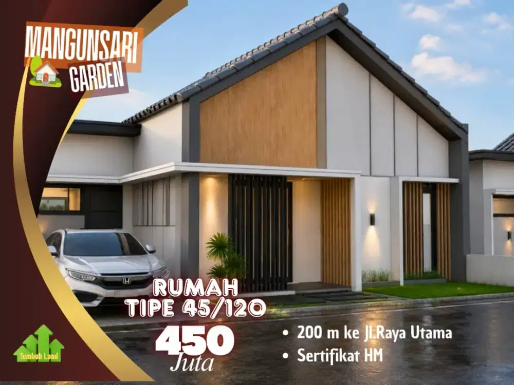 Rumah murah bisa KPR kwalitas premium di mangunsari gunungpati
