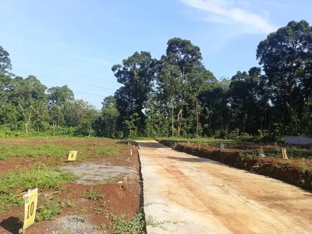 Tanah kapling bayar 50 juta dulu
