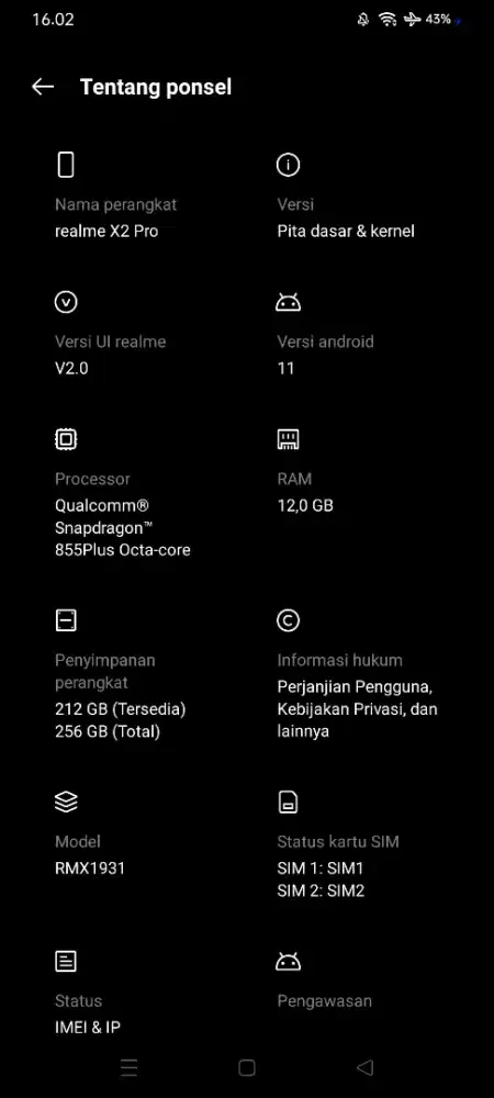Realme x2 pro second