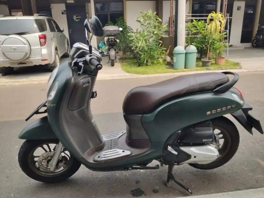 Honda Scoopy Hijau Army 2022