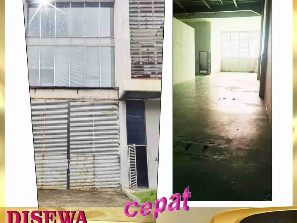 DISEWAKAN MURAH GUDANG PERGUDANGAN ECOPARK KAPUK KAMAL