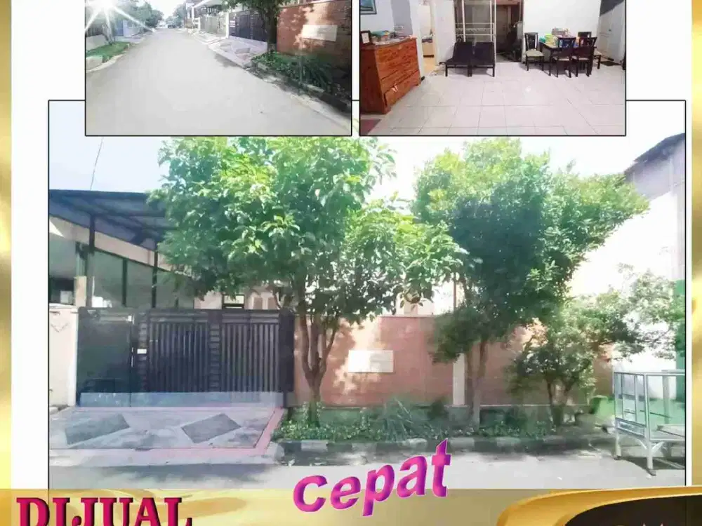 DIJUAL  MURAH RUMAH 1 1/4 LANTAI