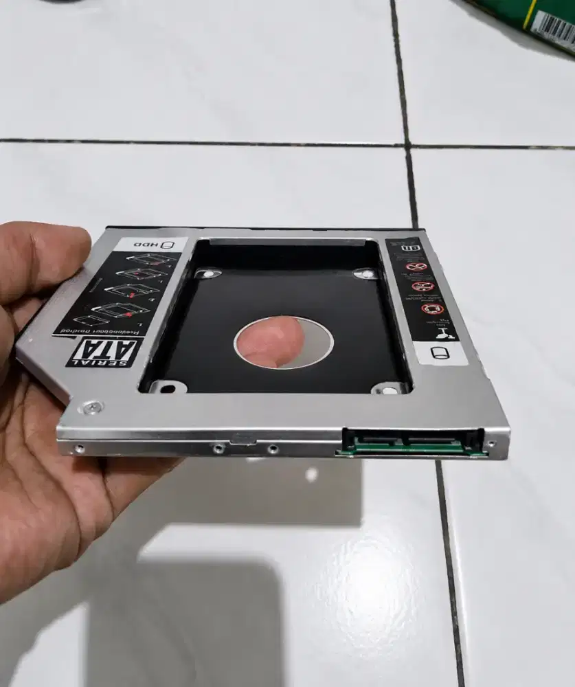 CADDY HDD hardisk 9.5mm SSD sata for laptop / notebook 9.5 mm