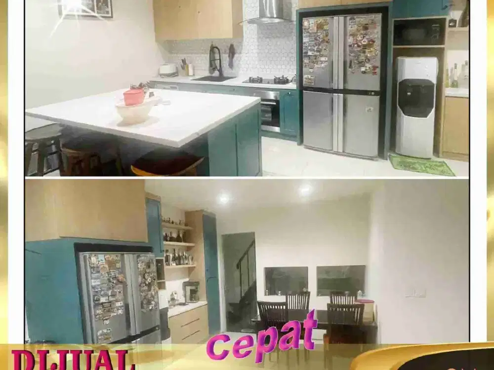 DIJUAL CEPAT RUMAH BAGUS 2,5 LANTAI  DIPERUMAHAN CITRA GARDEN 6 CENGKARENG JAKARTA BARAT
