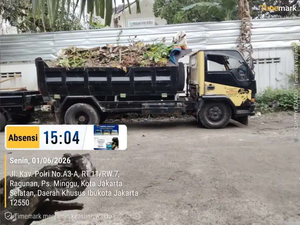Jasa buang puing dan sampah