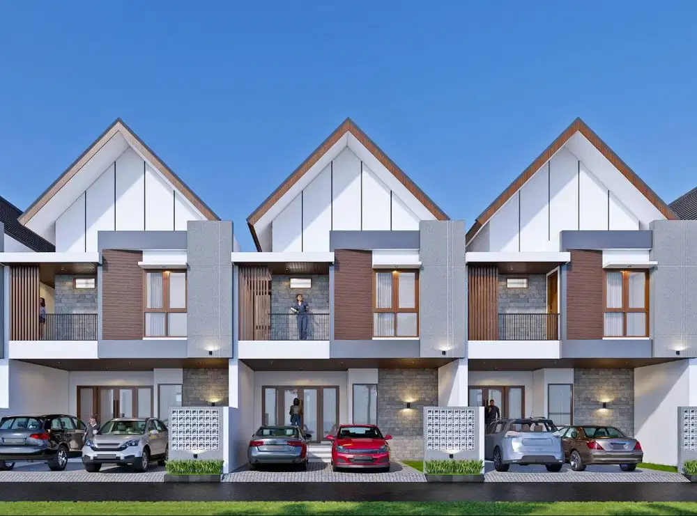 di jual rumah cluster di area denpasar selatan bali dekat pintu tol