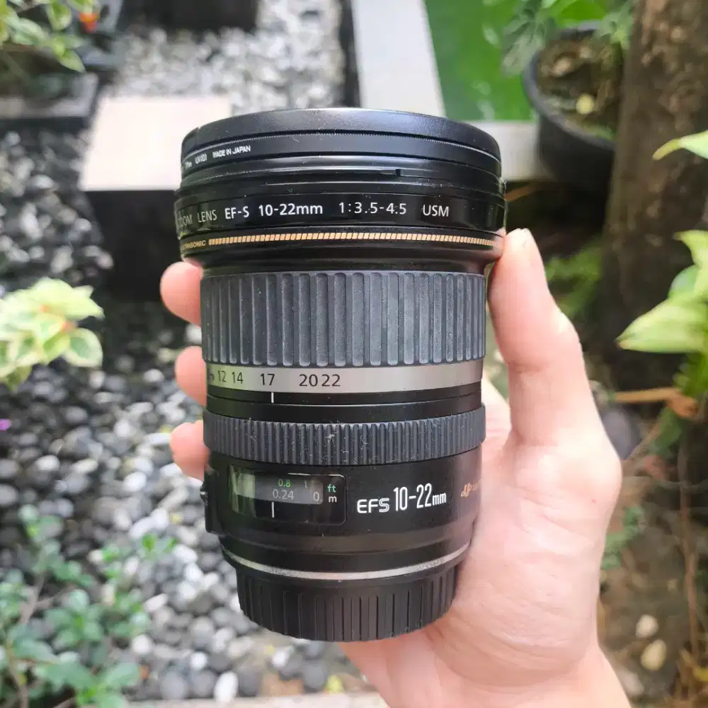 Lensa kamera canon efs 10-22mm usm