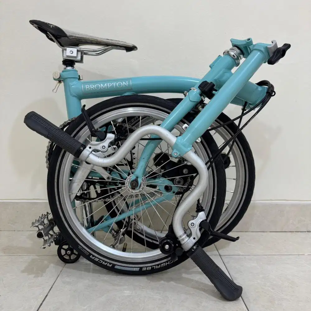BROMPTON M2E TURKISH GREEN - FAIR CONDITION
