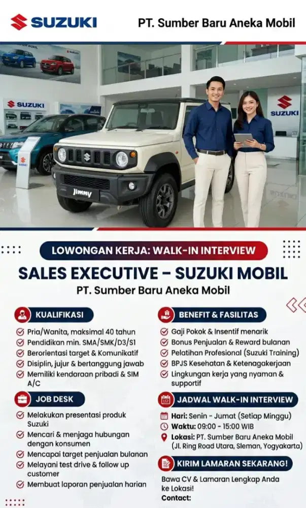 LOKER SPG/SPB MARKETING
