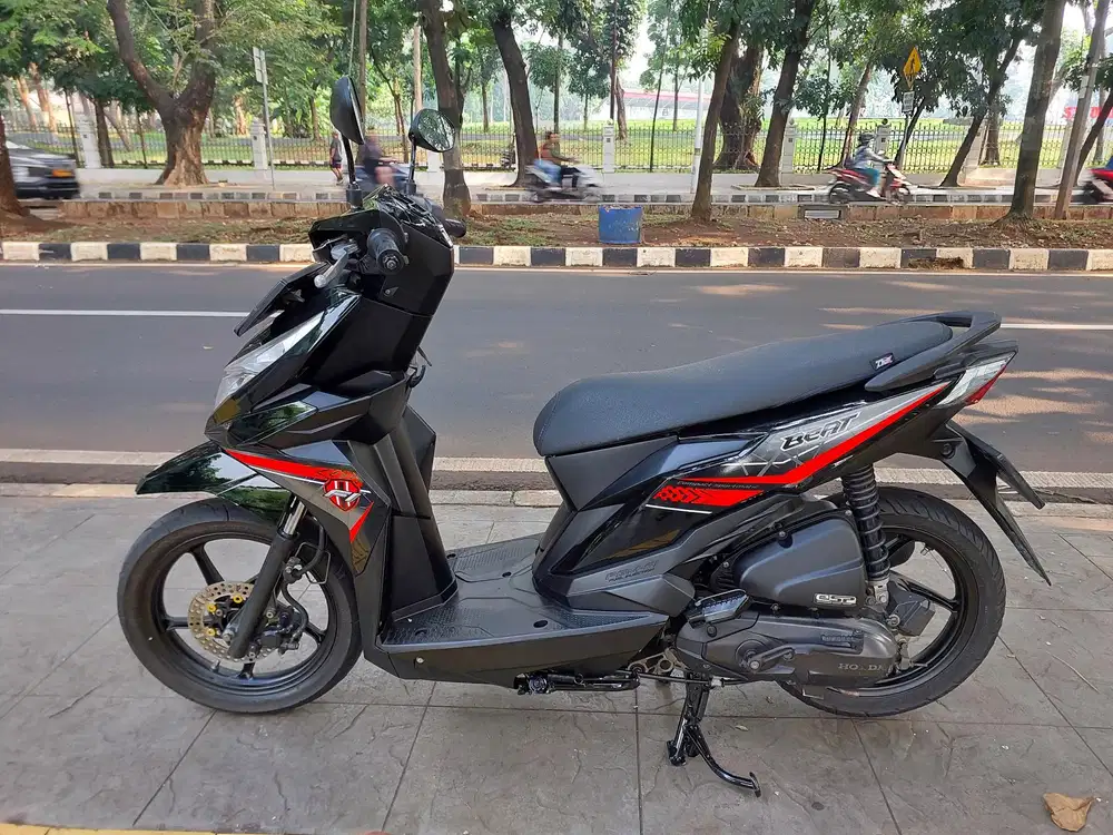 DIJUAL CASH HONDA BEAT ECO CBS FI THN 2016 PJK IDUP SIAP PAKAI