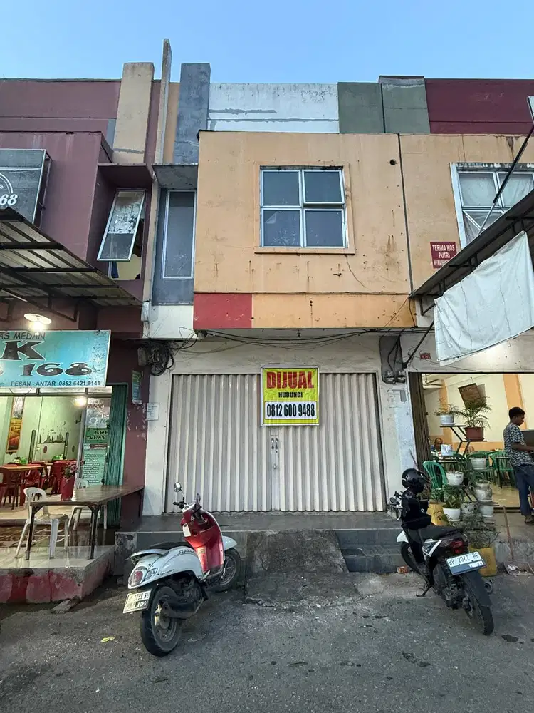 Dijual Ruko Dua Lantai di Ruko Niaga Mas, Tanah 4.5 x 18. Hadap Jalan.