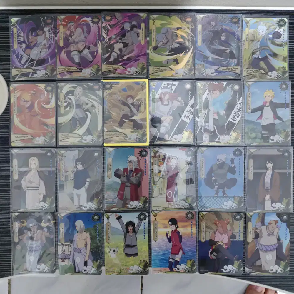 Kartu Naruto Original Kayou 49 Card SSR UR SR R Sasuke Kakashi Boruto