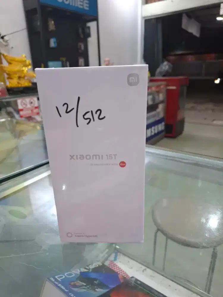 Xiaomi 15T ram 12/512 new baru