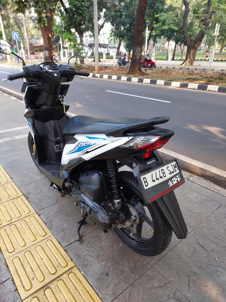 DIJUAL CASH HONDA BEAT ECO CBS FI THN 2019 PJK IDUP SIAP PAKAI