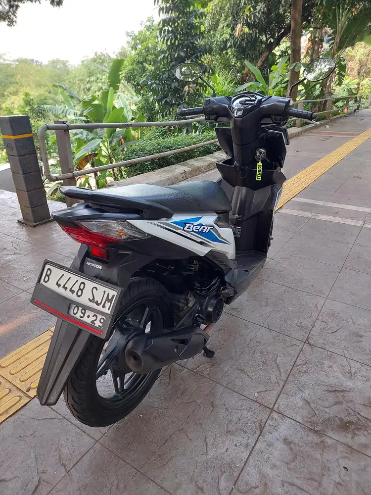 DIJUAL CASH HONDA BEAT ECO CBS FI THN 2019 PJK IDUP SIAP PAKAI
