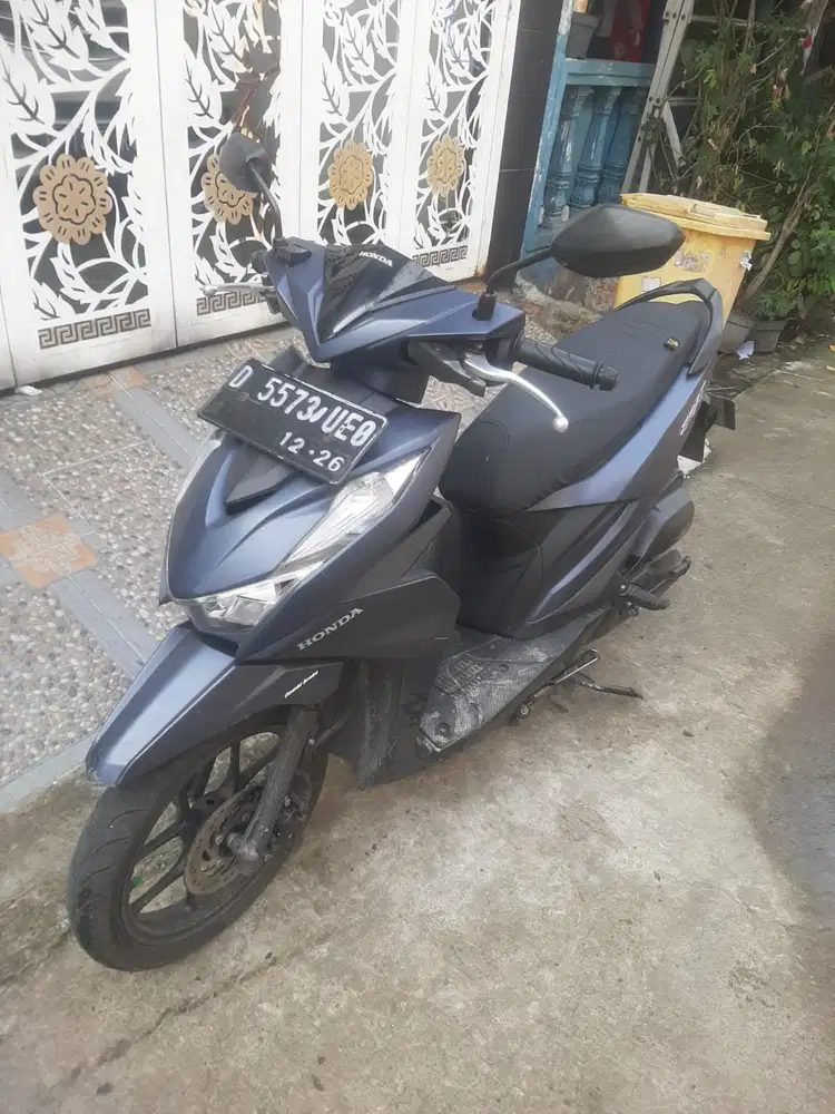 Honda Beat Deluxe New 2021 ss lengkap mesin bagus plat D Bandung