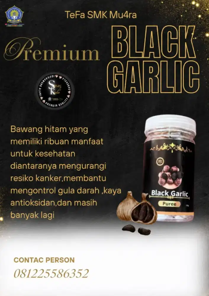 Black Garlic (Bawang Hitam)