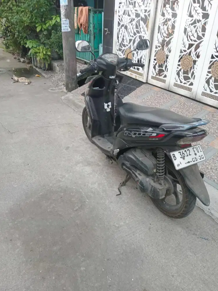 Yamaha Mio J 2014 ss lengkap mesin bagus pajak hidup Bekasi kabupaten