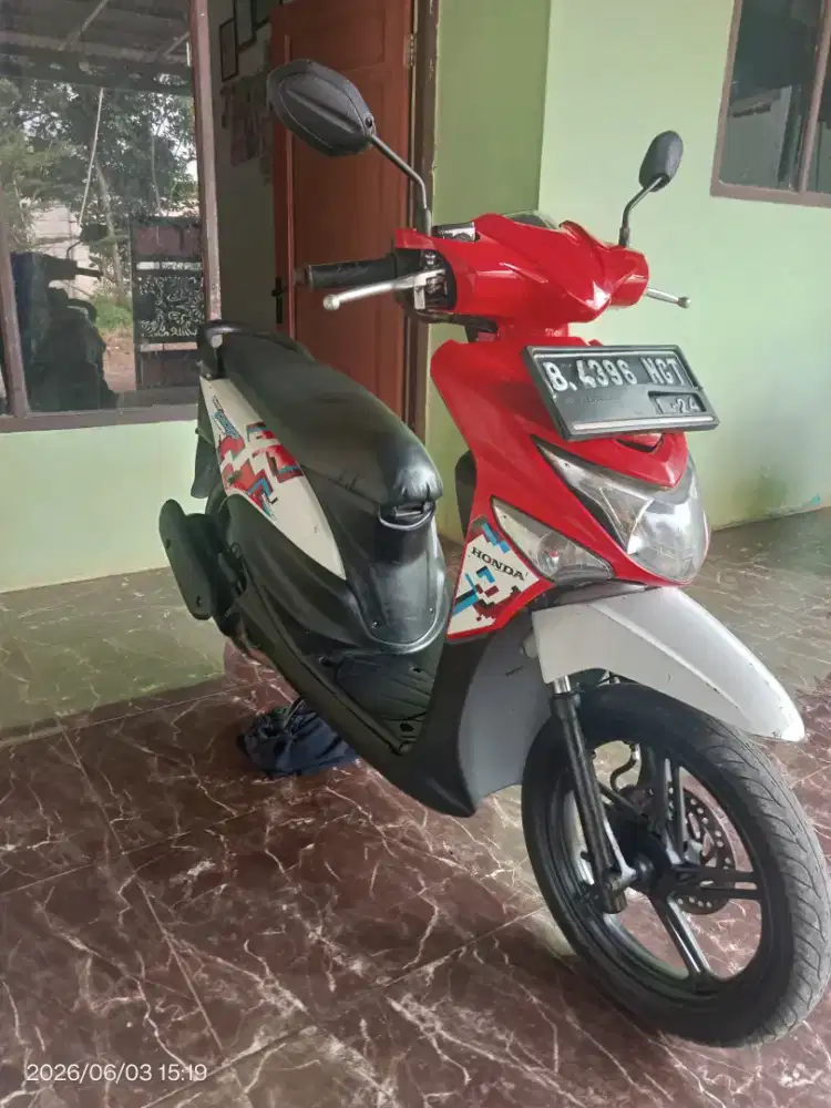 jual 1 unit motor Honda metick beat pop idling stop