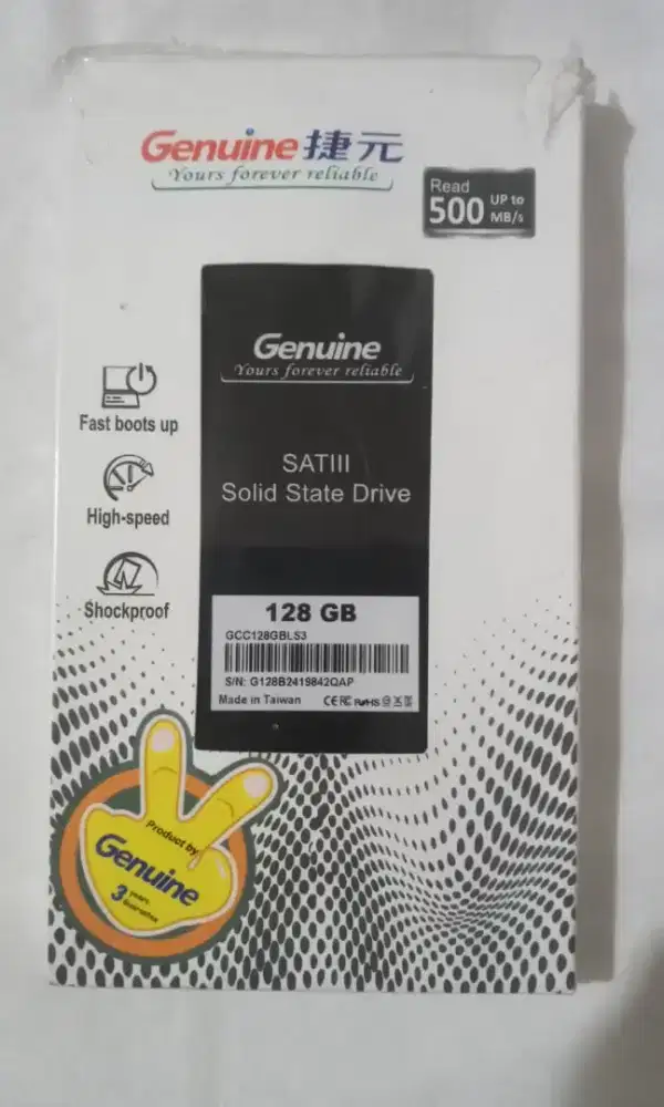 SSD 128 GB [ WINDOWS 10 - 22H2 ] FREE PASANG