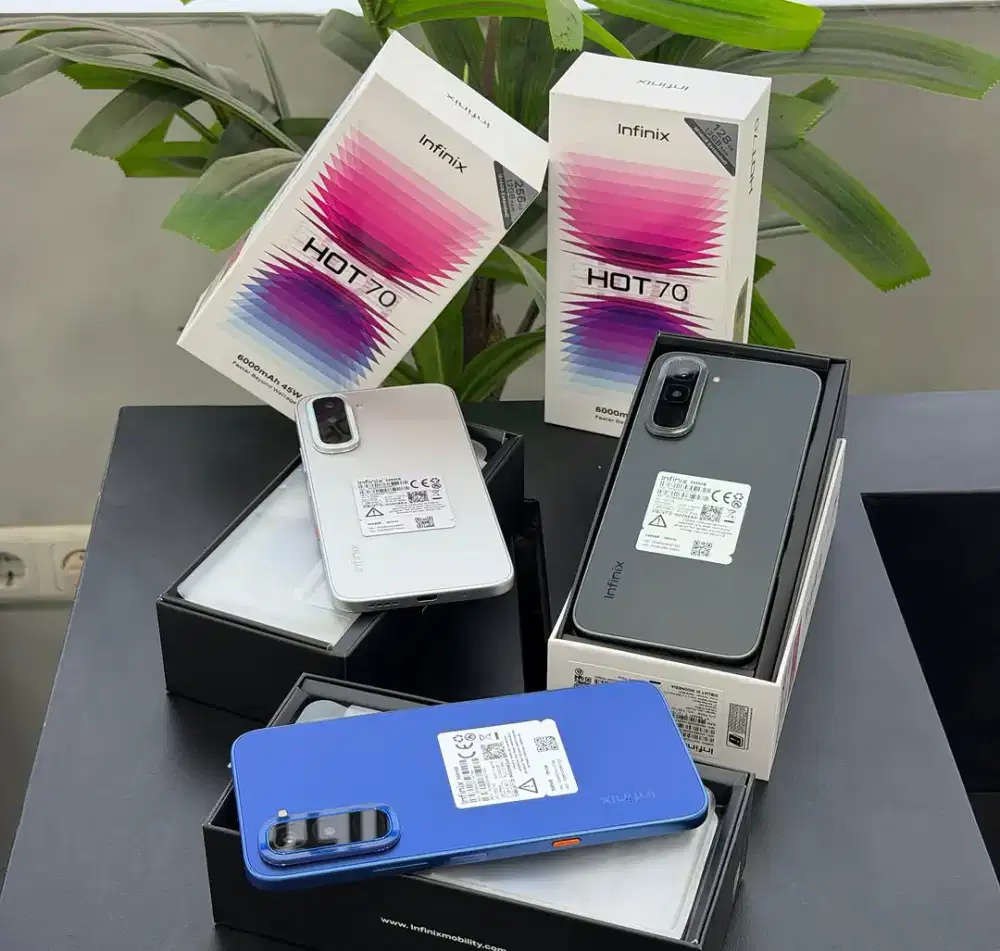 INFINIX HOT 70 12/128GB 'ATLANTIS DAHSYAT'