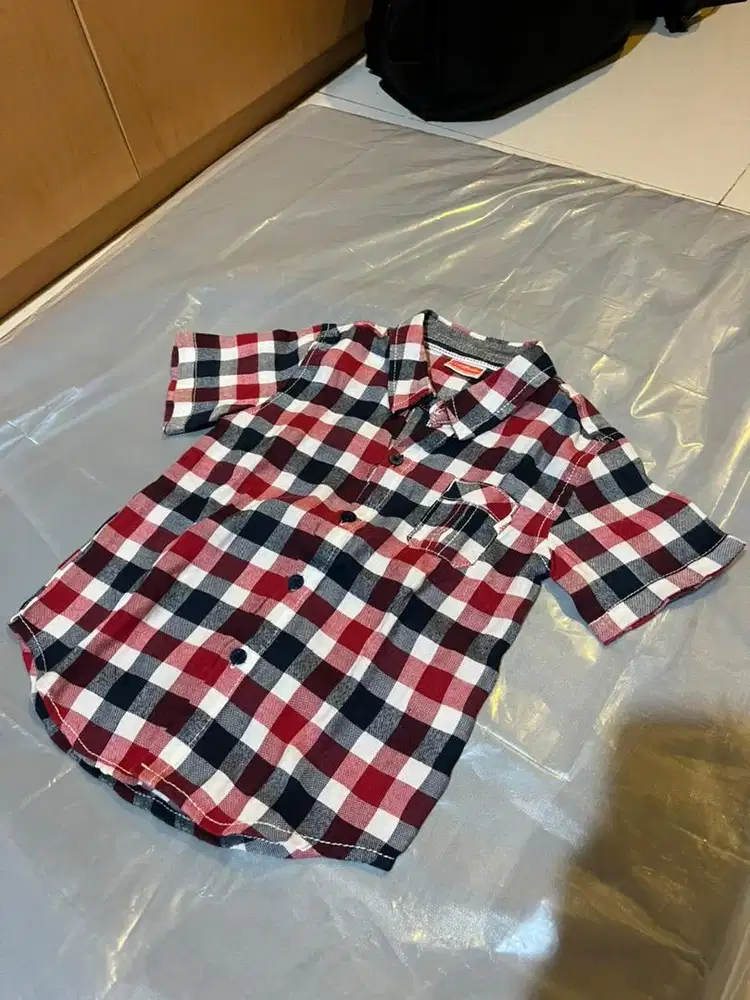 Baju kemeja anak laki laki