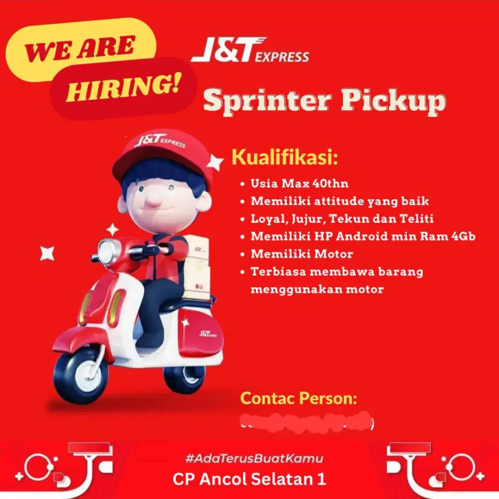 LOWONGAN KERJA WH DAN SPRINTER