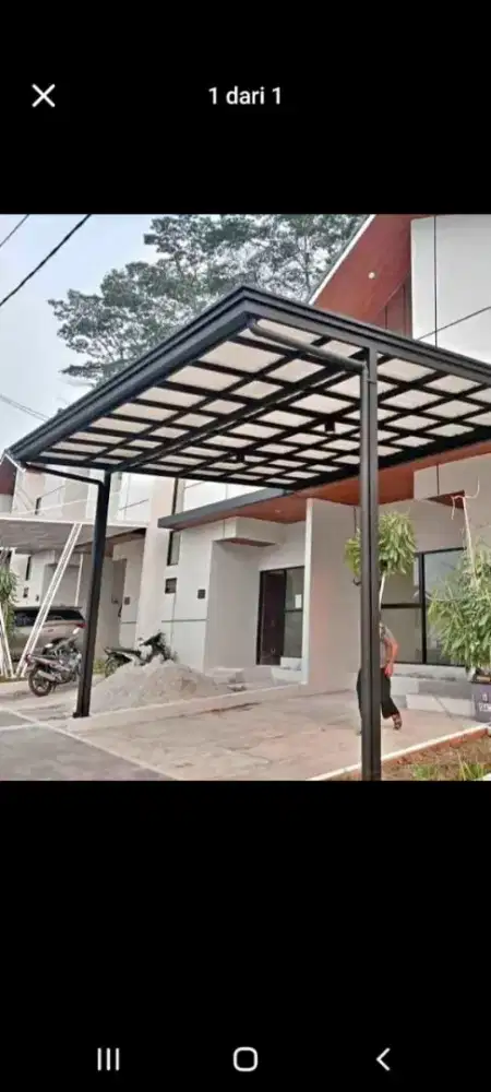 KANOPI CANOPY, RAILING, TANGGA, PAGAR, ATAP BAJA, KITCHEN SET, TRALIS