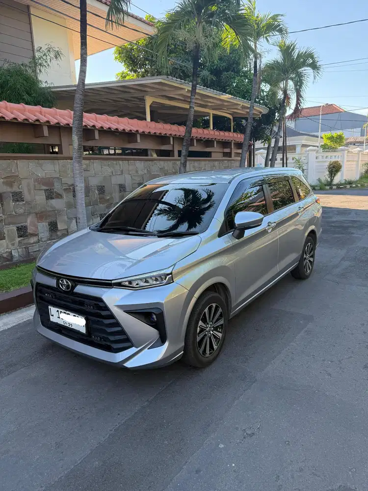 Toyota Avanza G 1.5 Matic Km 35rb 2024 warna silver plat L istimewa
