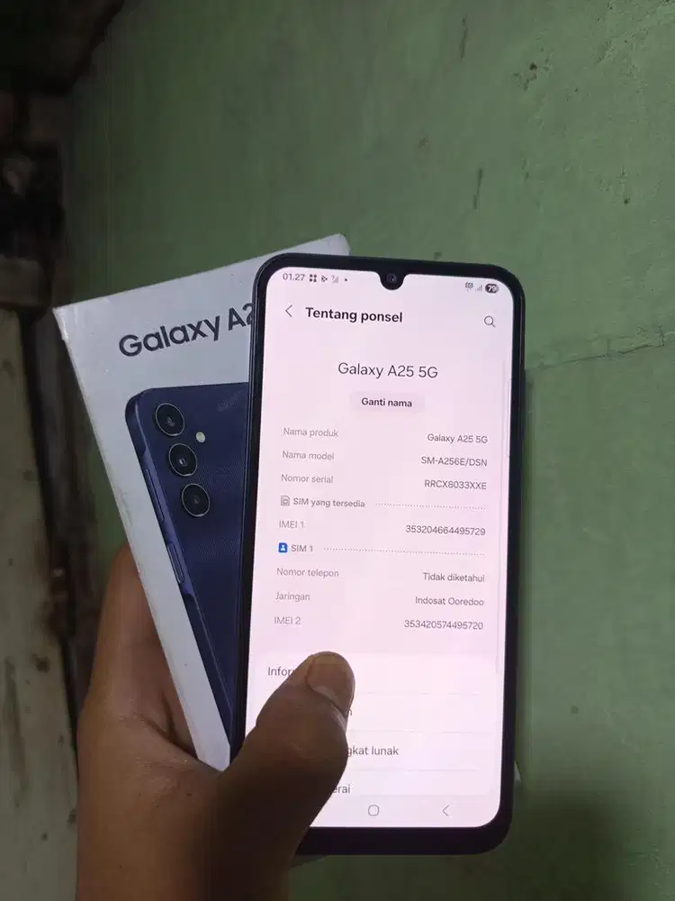 SAMSUNG A25 5G 8/256 FULLSET MULUS