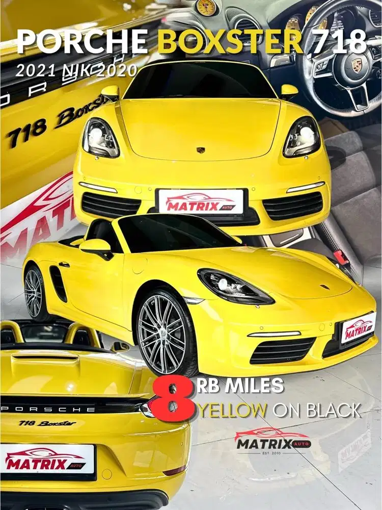 Porche boxter 718 2020!porche 718! Boxter 718! Porche ! Km low ! Antik