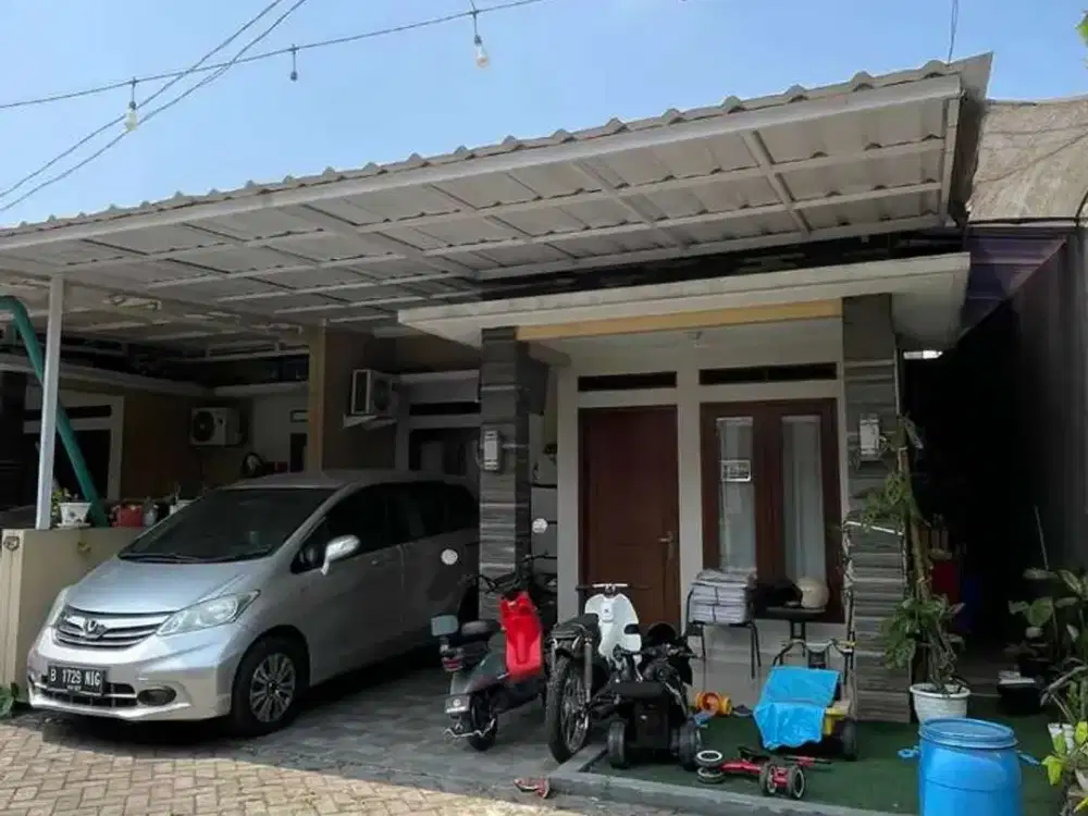Dijual Rumah Huk Dalam Cluster Dekat Graha Raya