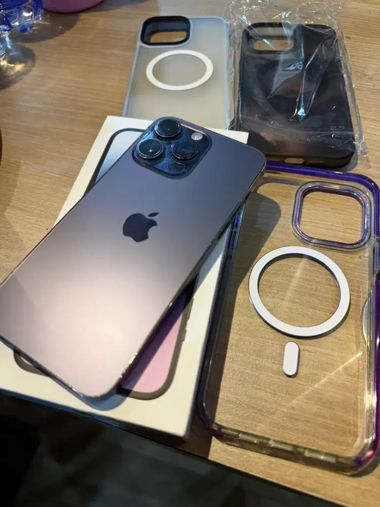 iPhone 14 Pro Max 128Gb deep Purple (Ungu)