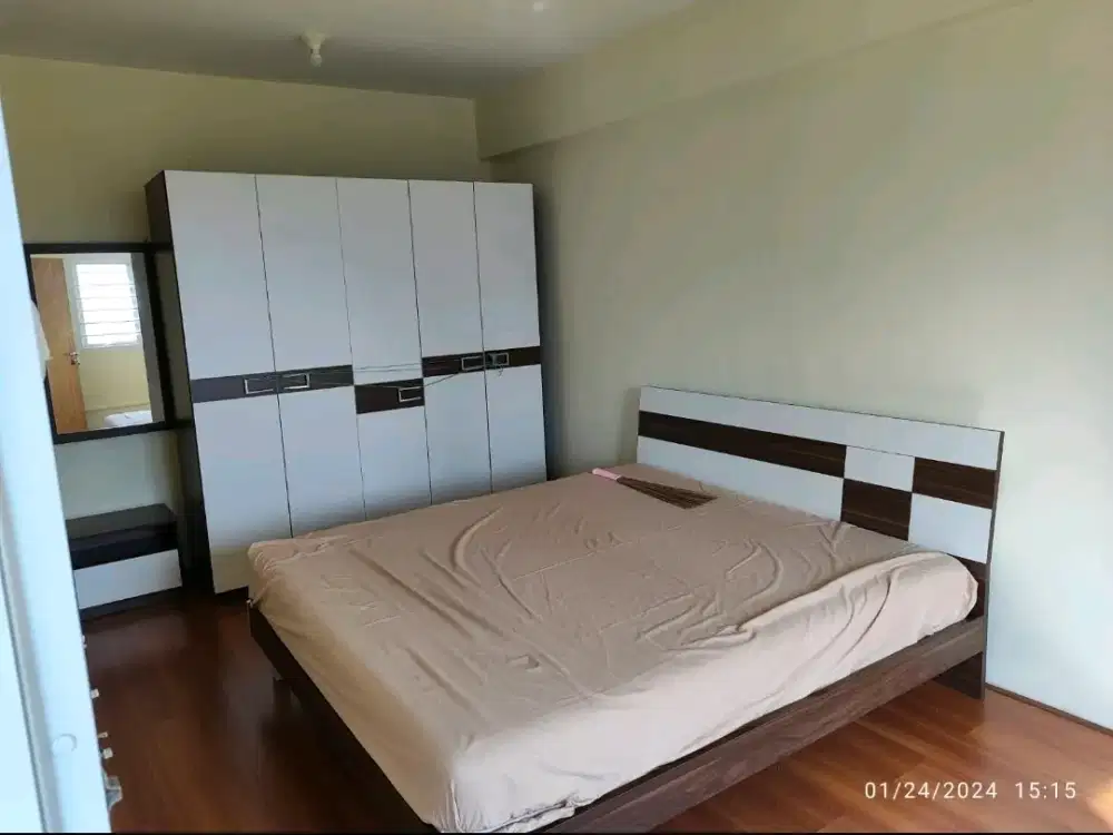 Apartemen Puncak Bukit Golf Tower A Lt 11 View Golf 2 Kamar jadi 1 Dekat Pakuwon Mall Surabaya Barat