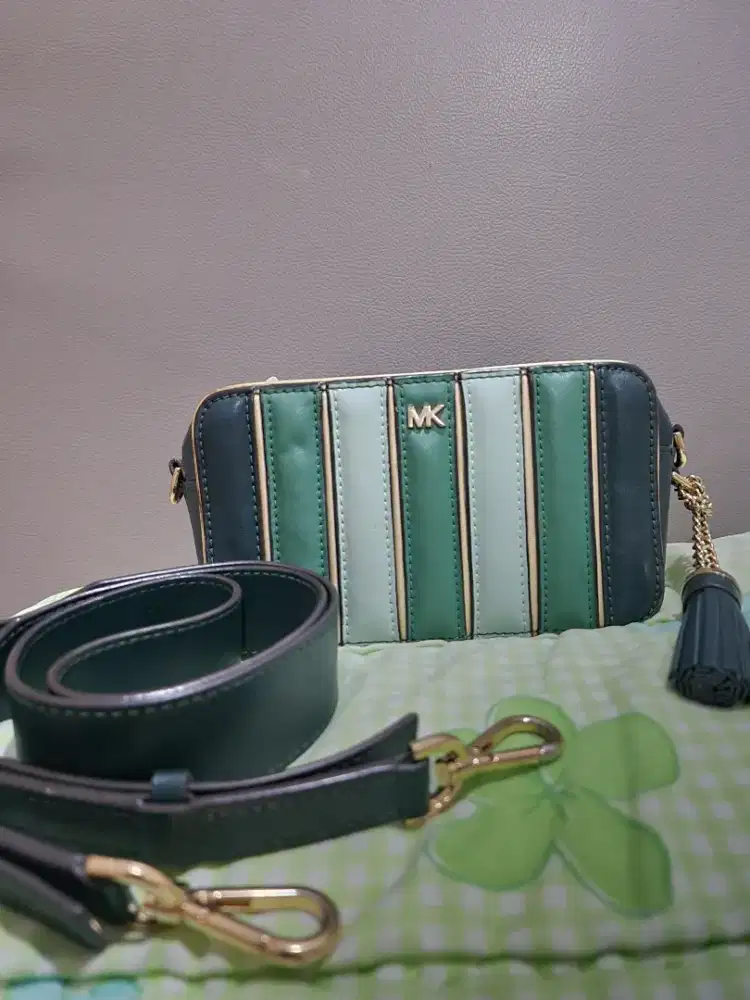 Tas michael kors camera bag tricolor crossbody
