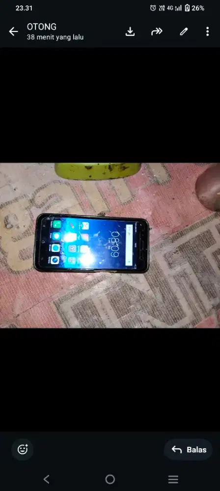 Harga tinggi angkut Vivo y71 ram 3/16 tc retak sentuhan aman