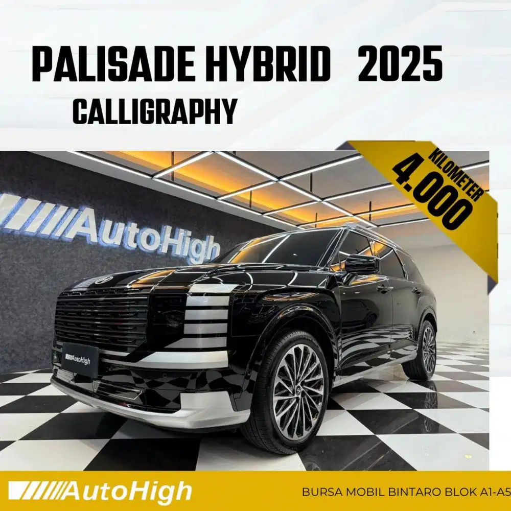 DP10% [Km4.000] Palisade Hybrid Calligraphy 2025 Reg 2026 #AUTOHIGH