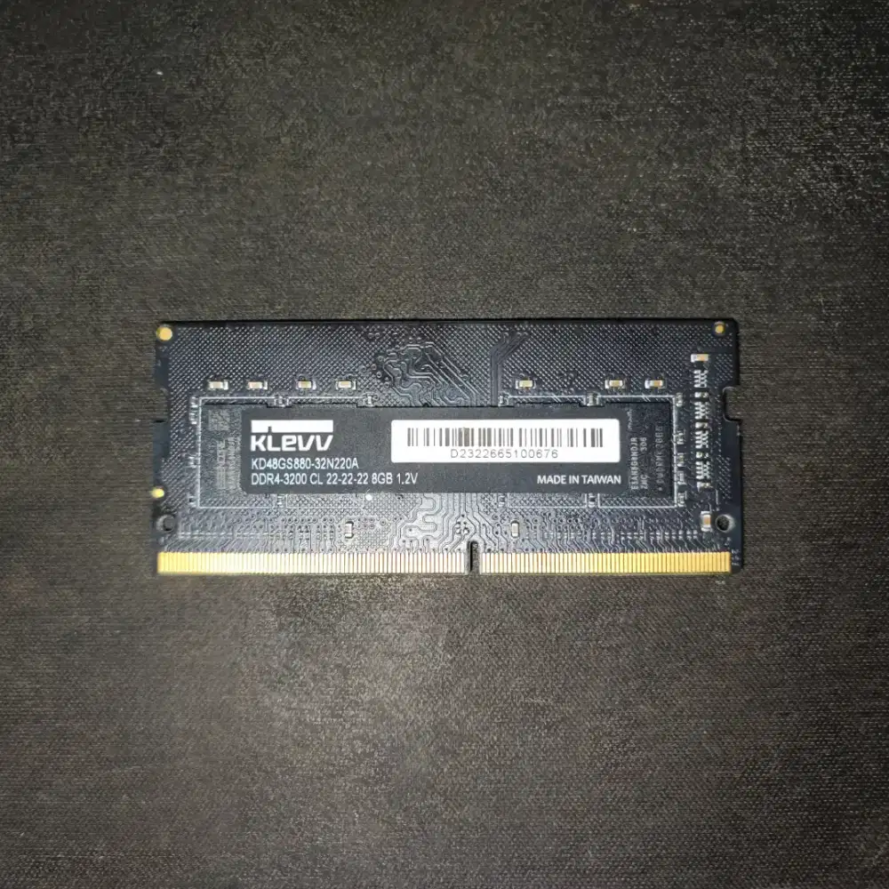RAM KLEVV SODIMM 8GB DDR4 3200MHz PC4-25600 Value Series