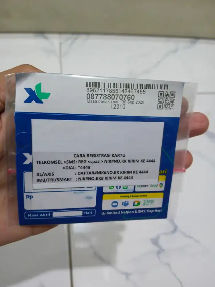 Nomor Cantik XL