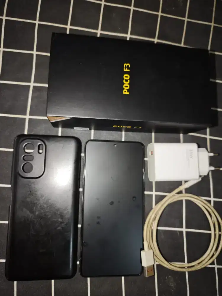 POCO F3  Hitam 8/256