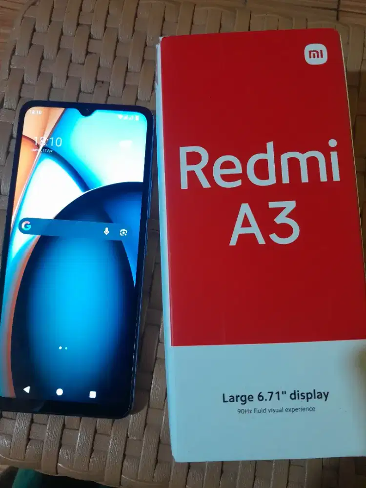 Hp redmi a3 bekas seperti baru