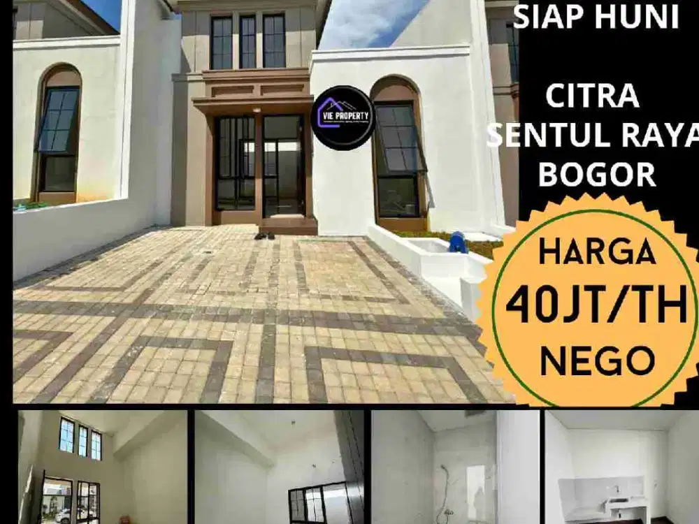 Rumah Rasa Resort di Citra Sentul City Udara Sejuk, View Hijau, rumah baru disewakan cepat