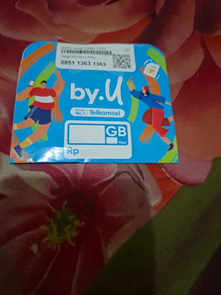 No Cantik By U 1363 1363 masa aktif selamanya free kuota 3gb