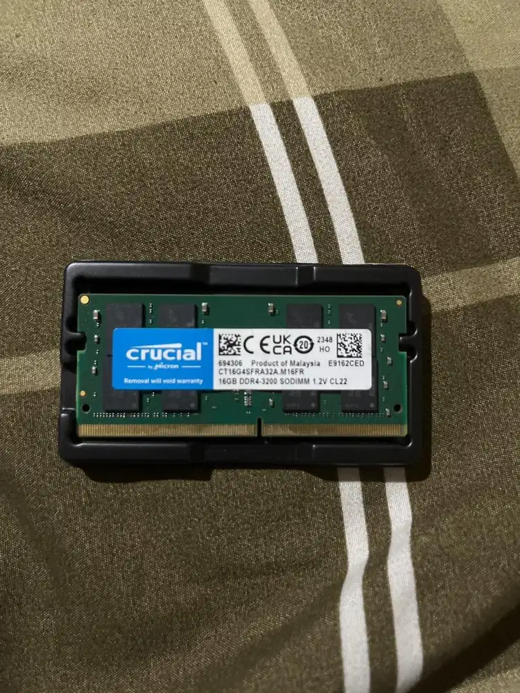 Crucial 16Gb DDR4-3200Mhz SODIMM Ram