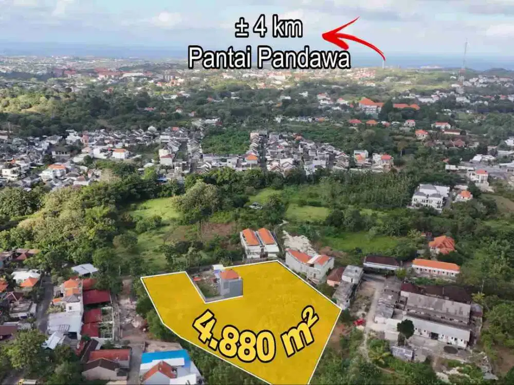 Tanah Murah Zona Kuning Memang Kaja Kutuh Badung Bali