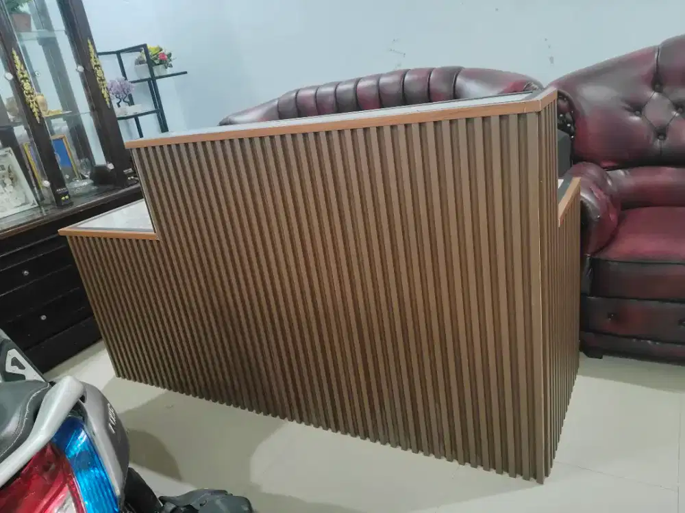 Meja kasir meja resepsionis