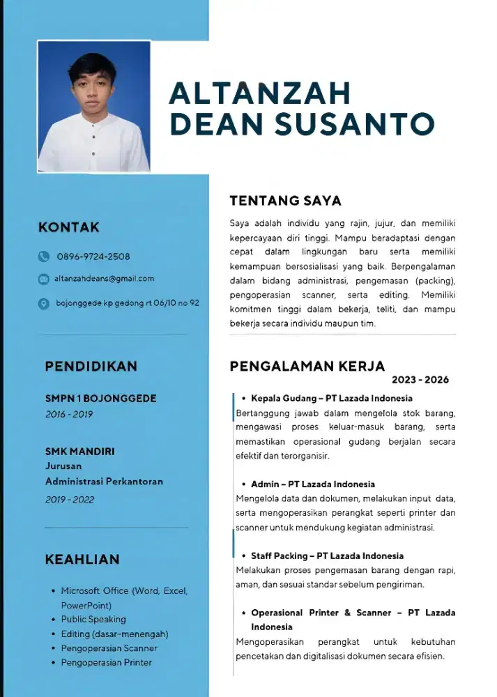 Mencari pekerjaan