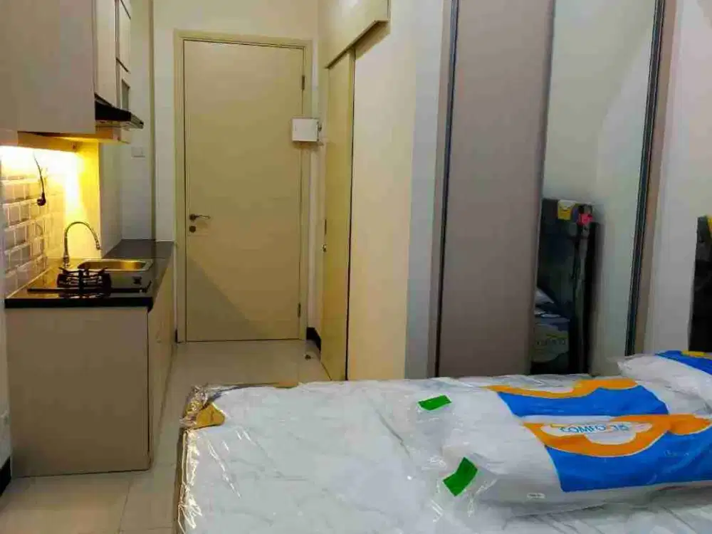 Sewa Apartement Amor Pakuwon City Full Furnished Bagus. Connect Pakuwon City Mall. Dekat ITS, Sekolah Gloria, Xin Zhong