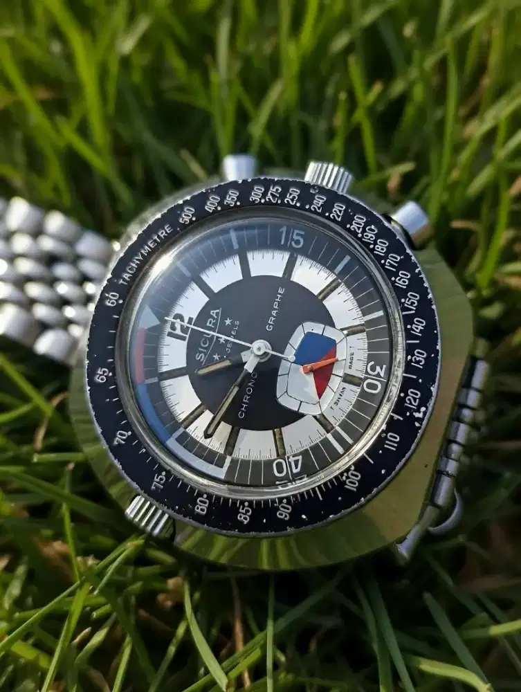 Sicura breitling graphe 1970 compresor diver no oris omega hamilton